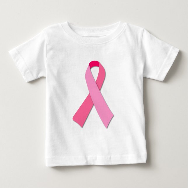 Modern Rosa Band Awareness Grafik Tröja (Framsida)