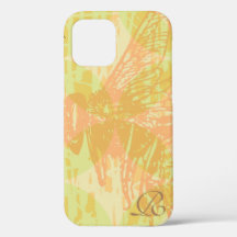 Modern Rosa Bee och Monogram