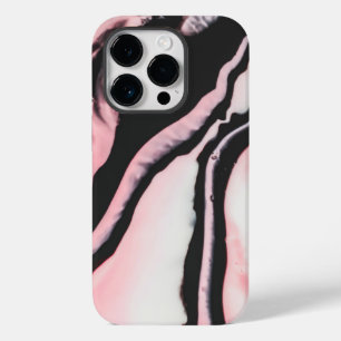 Modern Rosa Black Paden Marble Mönster