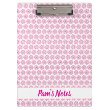 Modern Rosa Blommigt Namn