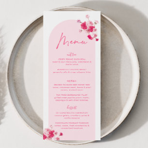 Modern Rosa Bright Blommigt Möhippa Ro Meny