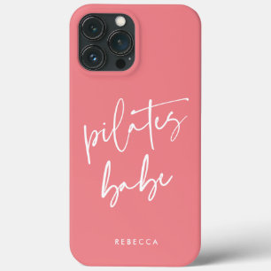 Modern Rosa Calligraphy Workout Gym Pilates