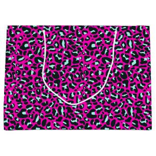 Modern Rosa Cheetah Leopard Animal Print