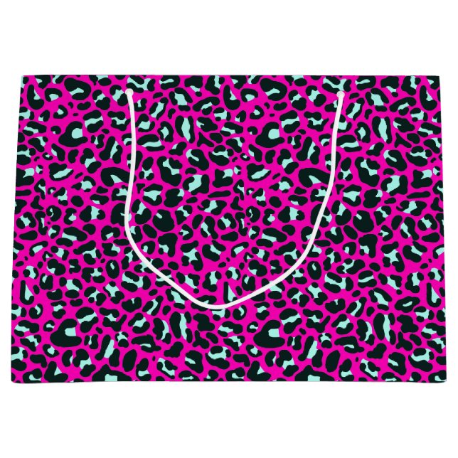 Modern Rosa Cheetah Leopard Animal Print (Framsidan)