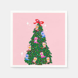 Modern Rosa Cowgirl Western Boots jul Pappersservett