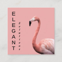 Modern Rosa Flamingo Minimalist
