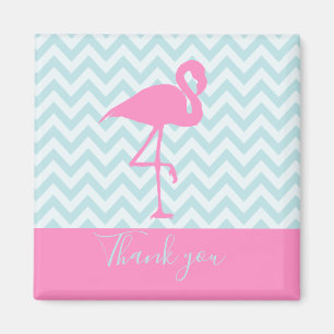 Modern Rosa Flamingo, Tack Magnet