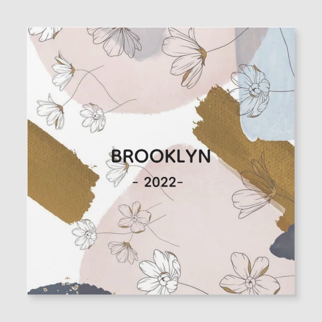 Modern Rosa Flowers (Framsida)