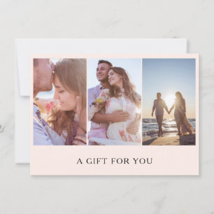 Modern  Rosa Fotography Gift Certificate