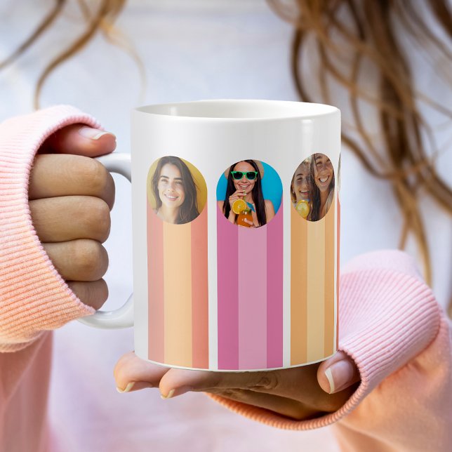 Modern Rosa Fotokaffe Kopp (Skapare uppladdad)