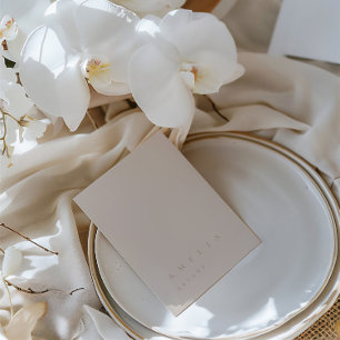 Modern  Rosa Gäst Namn-platskort