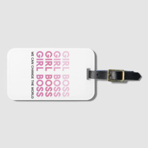 Modern Rosa Girl Chef Best Girly Gift Bagagebricka