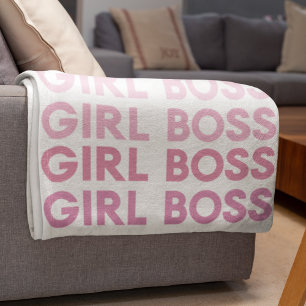 Modern Rosa Girl Chef Best Girly Gift Fleecefilt