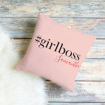 Modern Rosa Girl Girl Chef & Namn | Bästa gåva frå Kudde<br><div class="desc">Vi presenterar den moderna Rosa Girl Girl Chef & Namn-samlingen på Zazzle! Trendiget och insamlingen av snyggt är perfekt för alla starka, oberoende kvinnor där ute som gungar sina karriärer och skapar påstående. Oavsett om du är en flicka själv eller tittar för en fantastisk gåva till en, är den här...</div>