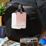 Modern Rosa Glitter Sparkles Personlig Namn Bagagebricka<br><div class="desc">Vi presenterar vår moderna Rosa Glitter Sparkles Personlig Namn, som bara finns på Zazzle! Gör en snyggt och personlig påstående med denna fantastiska utformning som kombinerar rosa glitter charm med en modern beröring. Oavsett om du är tittar för en gåva eller en speciell behandling för dig själv, är den här...</div>
