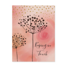 Modern Rosa Golden Keeping in Touch