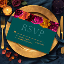 Modern rosa gul grön blom-