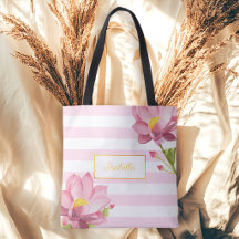 Modern Rosa Guld Blommigt Lotus Bridesmaid
