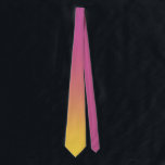 Modern Rosa Gult Färgfull ombre-övertoning Slips<br><div class="desc">Modern Rosa Gult Colorful Ombre Gradient halsband. Matchande objekt är tillgängliga.</div>