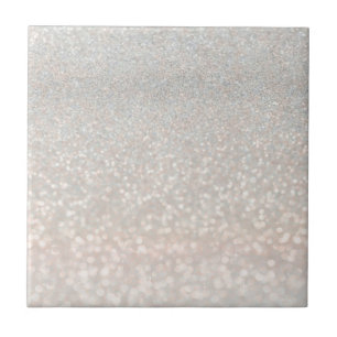 modern, rosa, gyllene, blank, ombre, rosaton, glit kakelplatta