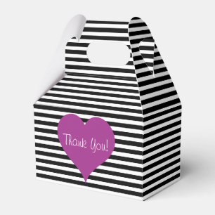 Modern Rosa Heart-Tack Presentaskar