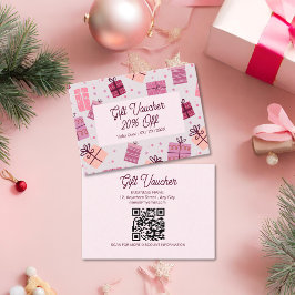 Modern Rosa - julfirma Rabattkort