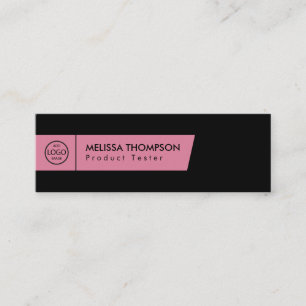 Modern (Rosa) Mini Visitkort