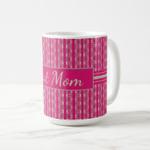 Modern Rosa Mönster