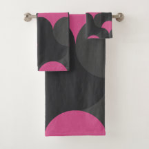 Modern rosa och grått i mitten av århundradet