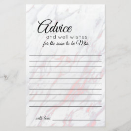 Modern Rosa- och Grått Marble Adapter