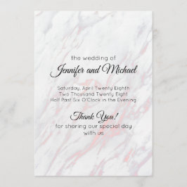 Modern Rosa och Grått Marble Program