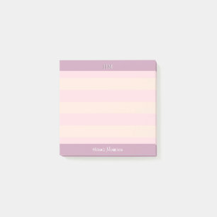 Modern Rosa Office School Teacher Mamma Student Post-it Block