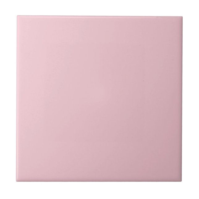 Modern  Rosa Plain Solid Färg Kakelplatta (Framsidan)