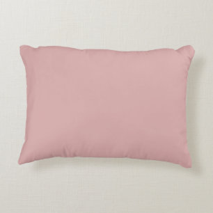Modern rosa Plain Solid Färg Prydnadskudde
