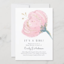 Modern Rosa ros Glitter är en liten babyskabb för 