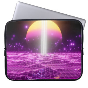 Modern rosa sci fi pop sci sci3 laptop fodral