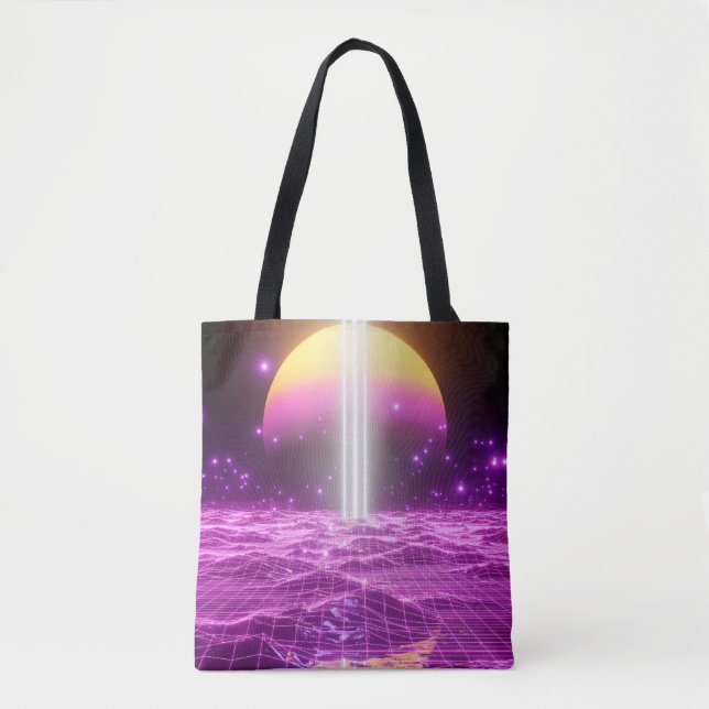 Modern rosa sci fi pop sci sci3 tygkasse (Framsida)