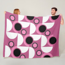 Modern rosa, svart och grått i mitten av århundrad