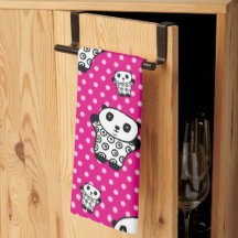 Modern Rosa Tjej Kawaii Söt Panda Björn