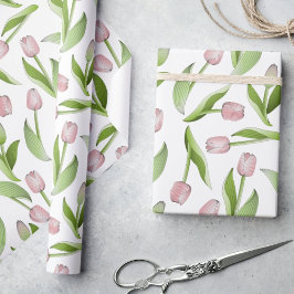 Modern Rosa Tulpan Presentpapper