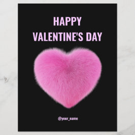 Modern Rosa Valentines Card Business