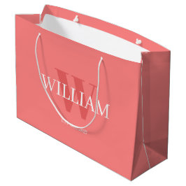 Modern Rosa & Vit Minimalistisk Personlig Gifttask