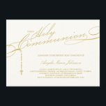 Modern Rosary First Heliga Communion Photo Religiö Inbjudningar<br><div class="desc">Designad av tjock*fa*tin. Enkel att anpassa med egen text,  bild eller bild. Kontakta tjock*fa*tin direkt om du vill ha anpassningsbar. Avgifter för anpassningsbar gäller. www.zazzle.com/fat_fa_tin www.zazzle.com/color_therapy www.zazzle.com/fatfatin_blue_knot www.zazzle.com/fatfatin_red_knot www.zazzle.com/fatfatin_mini_me www.zazzle.com/fatfatin_box www.zazzle.com/fatfatin_design www.zazzle.com/fatfatin_ink.</div>