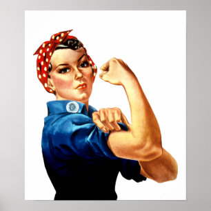 Modern Rosie, Riveter Poster