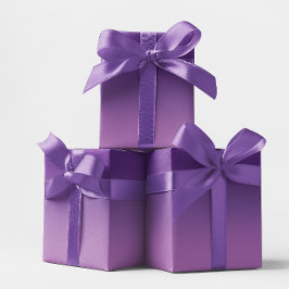Modern Royalpurpur och Lavendel Ombre Presentpapper