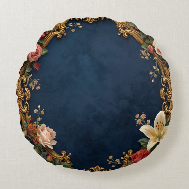 Modern, rund Anpassningsbar Pillow 16 tum Kudde (Framsidan)