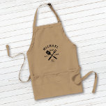 Modern Rustic BEST PAPPA EVER Fars dag Förkläde<br><div class="desc">Retro coola personlig "BEST PAPPA EVER" bq apron i en logotyp-stil-typografi med pappa namn och det år då han blev far. Underbar gåva till Fars dag eller en unik födelsedagspresent till pappa som kärlek till barbeque.</div>