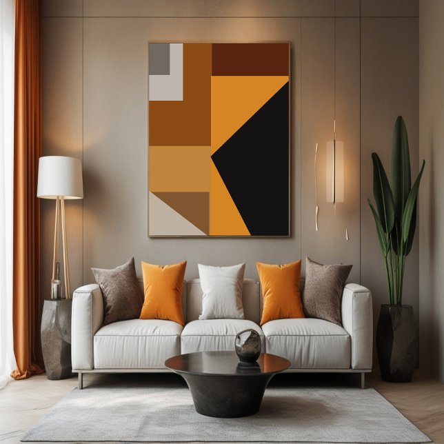 Modern Rustic Decor for Living Room eller Bedroom Poster (Skapare uppladdad)