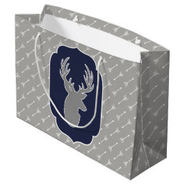 Modern Rustic Grått Hjort- och vita pilar