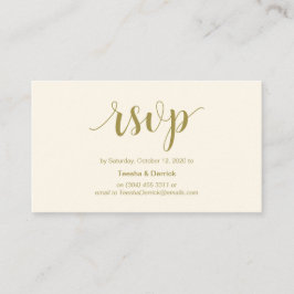 Modern Rustic, Guld-skript, online OSA Tilläggskort